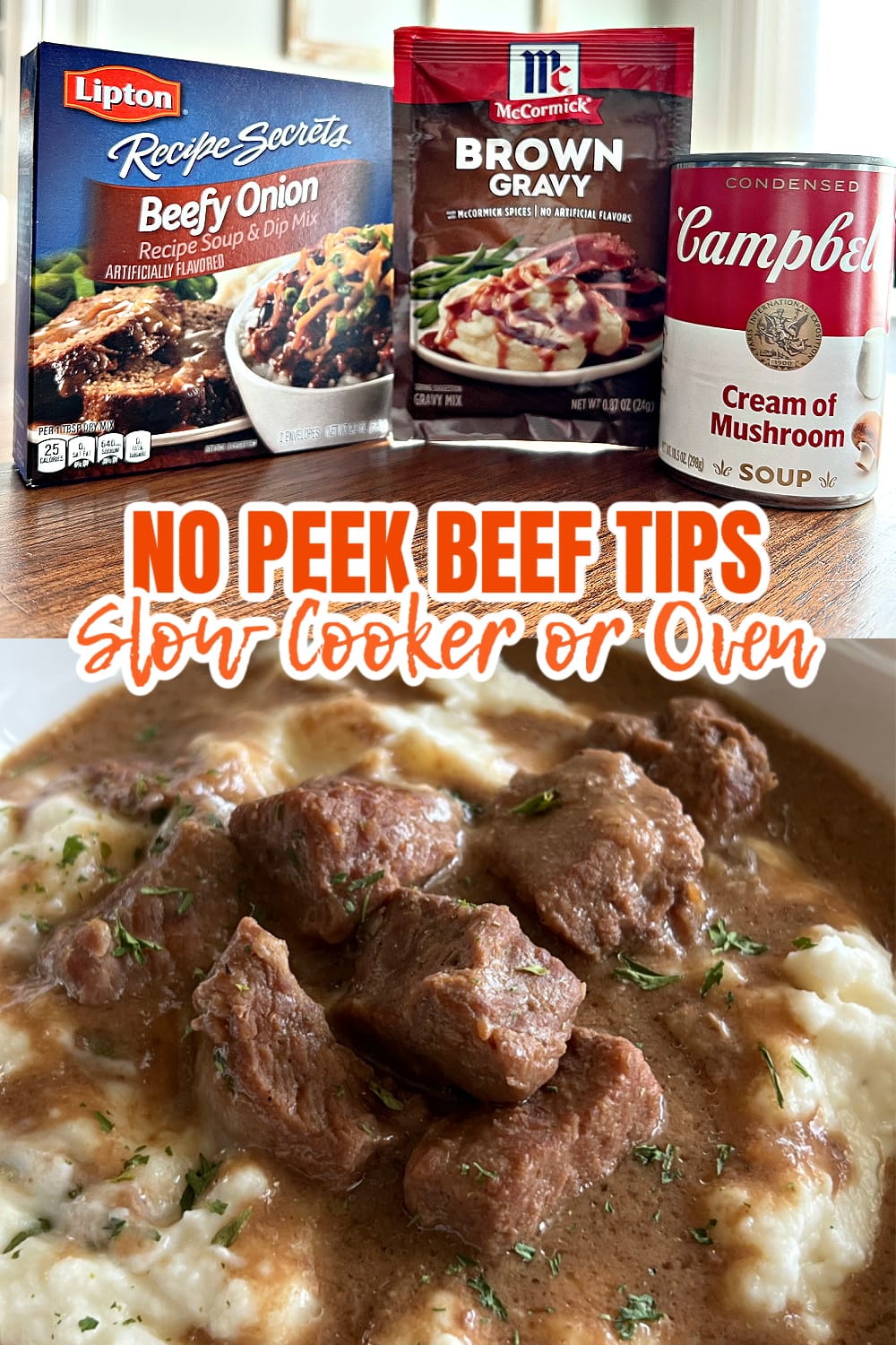 No-Peek Beef Tips Recipe