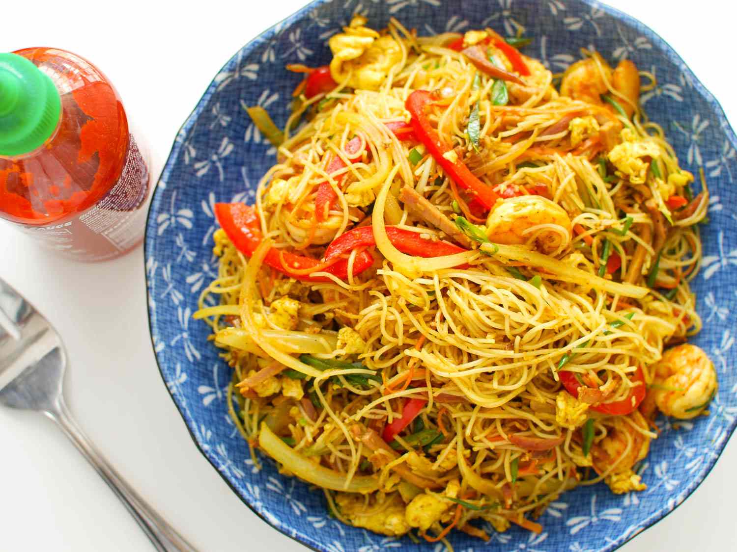 Stir-Fried Singapore Noodles