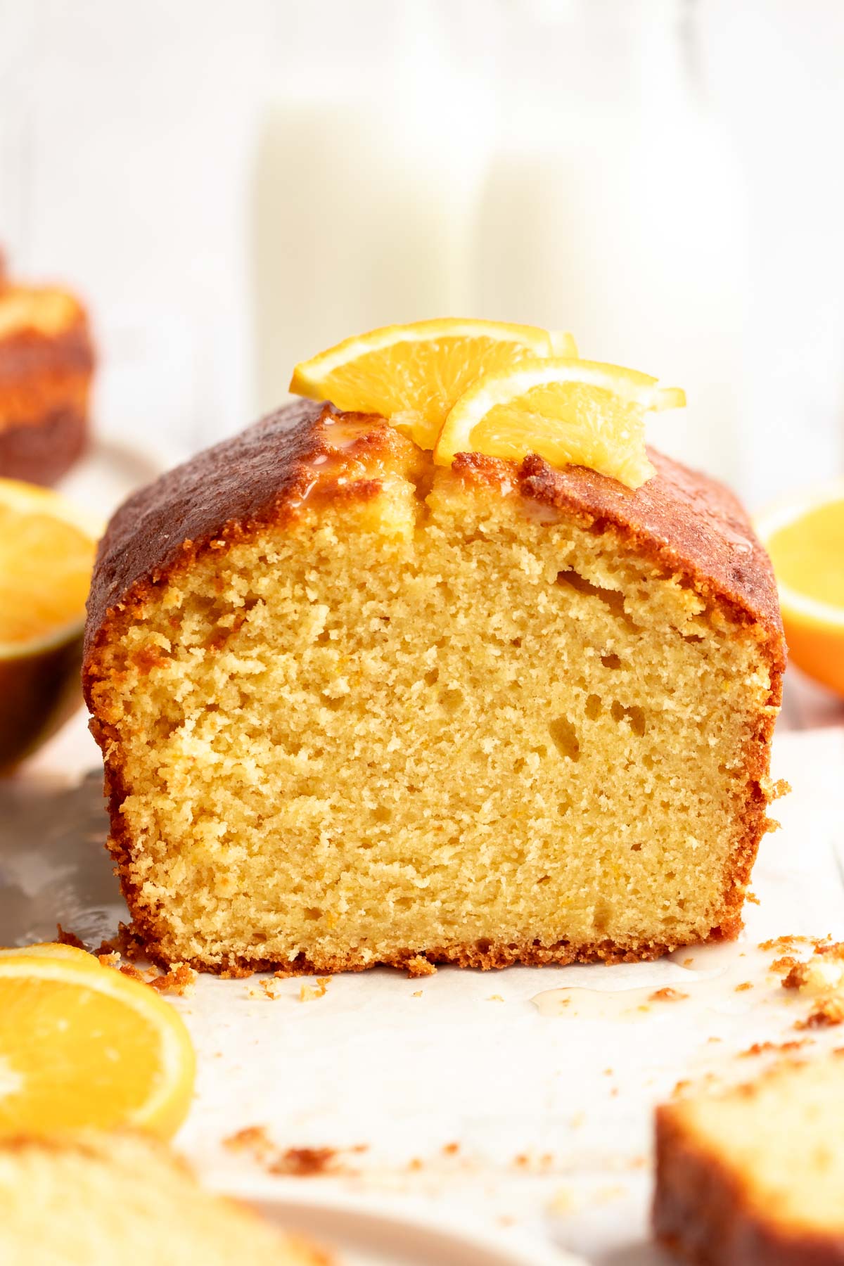 Orange Pound Cake with Orange Glaze