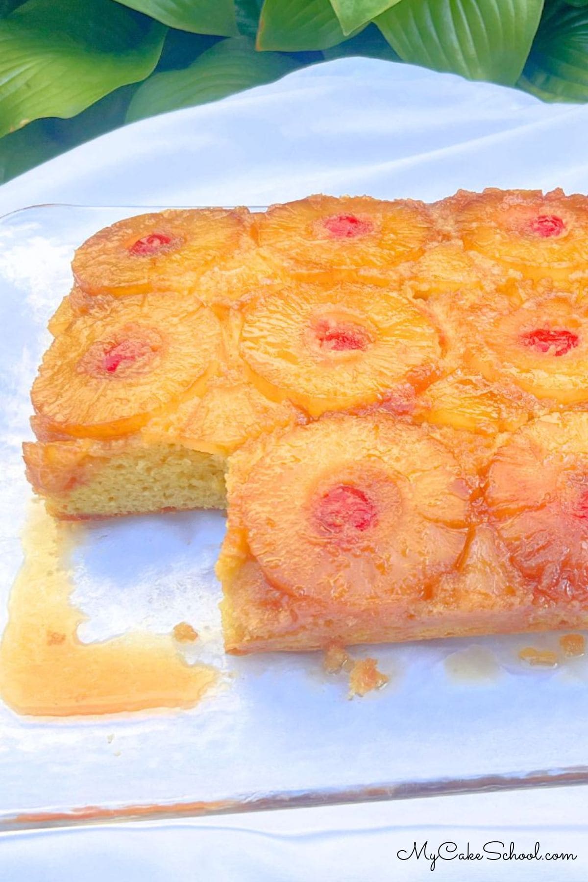 Pineapple Upside-Down Sheet Cake