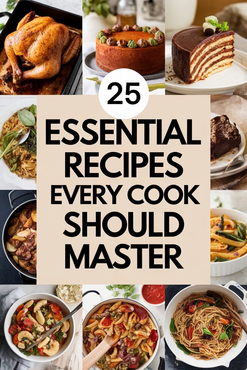 25 Essential Recipes Every Cook Should Master