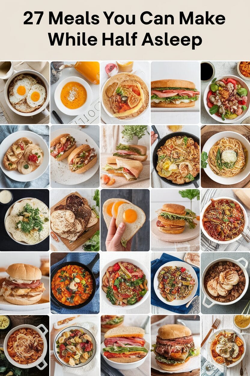 27 Meals You Can Make While Half Asleep