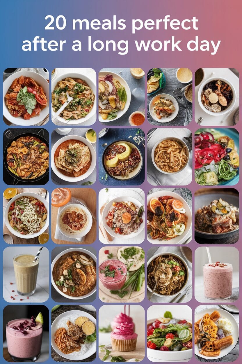 20 Meals Perfect After a Long Work Day