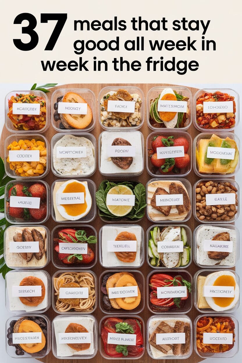 37 Meals That Stay Good All Week in the Fridge