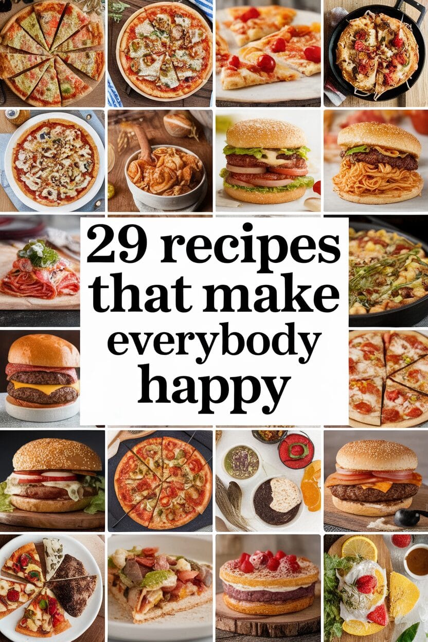 29 Recipes That Make Everybody Happy