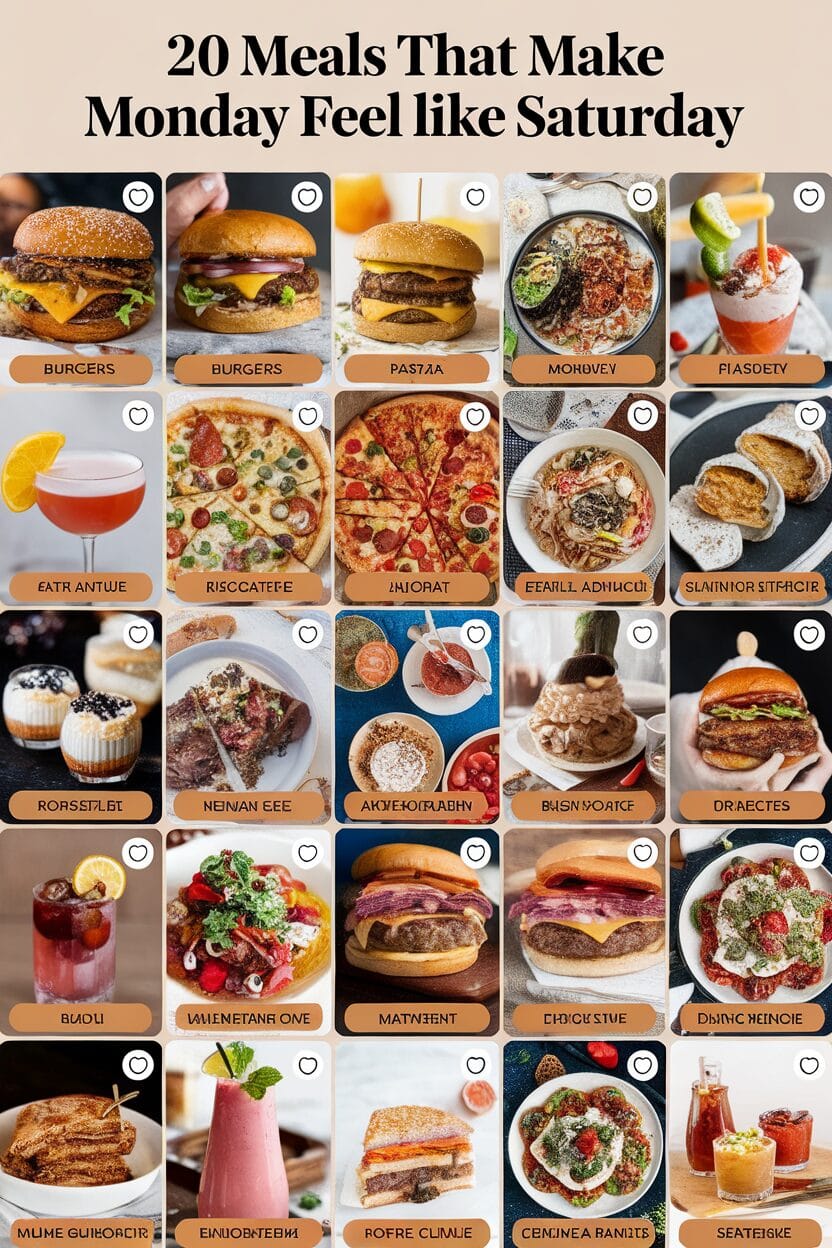 20 Meals That Make Monday Feel Like Saturday