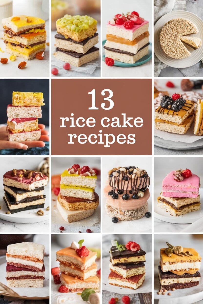 13 rice cake recipes
