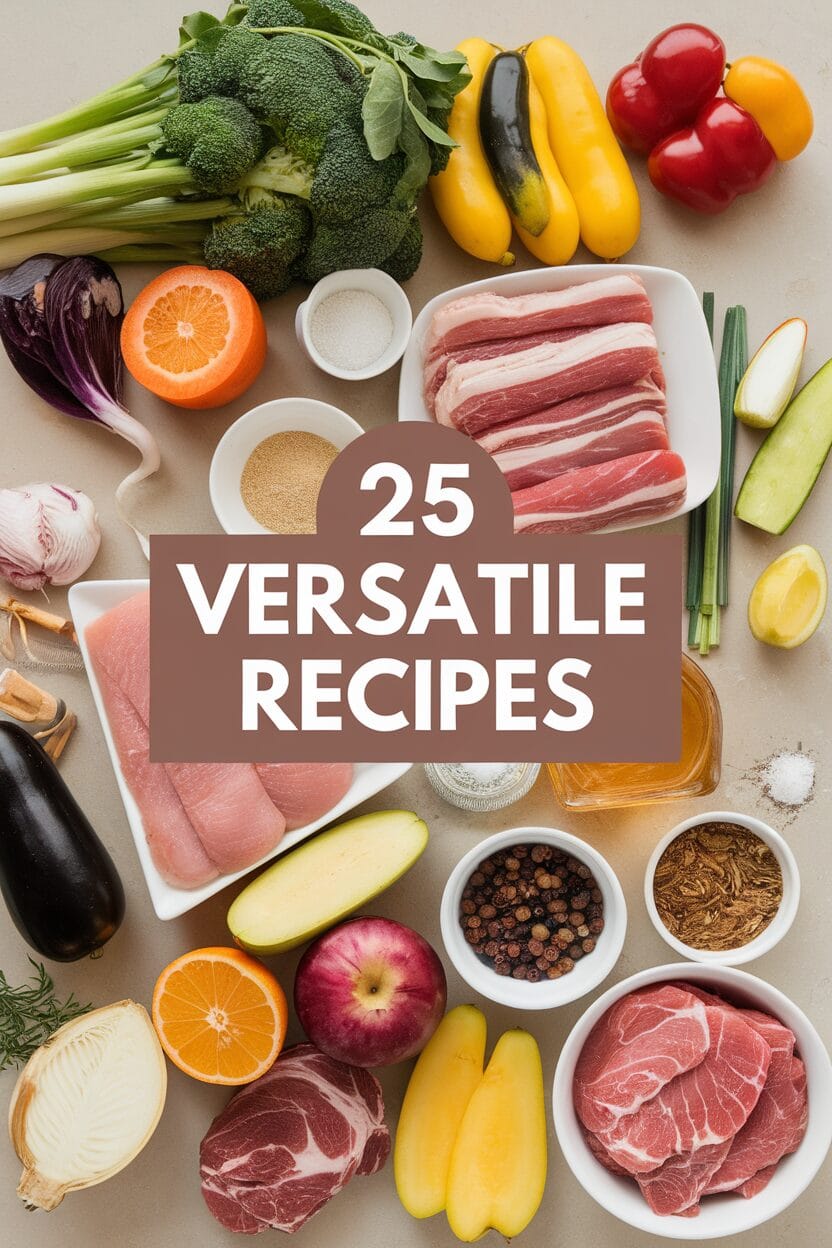 25 Versatile Recipes