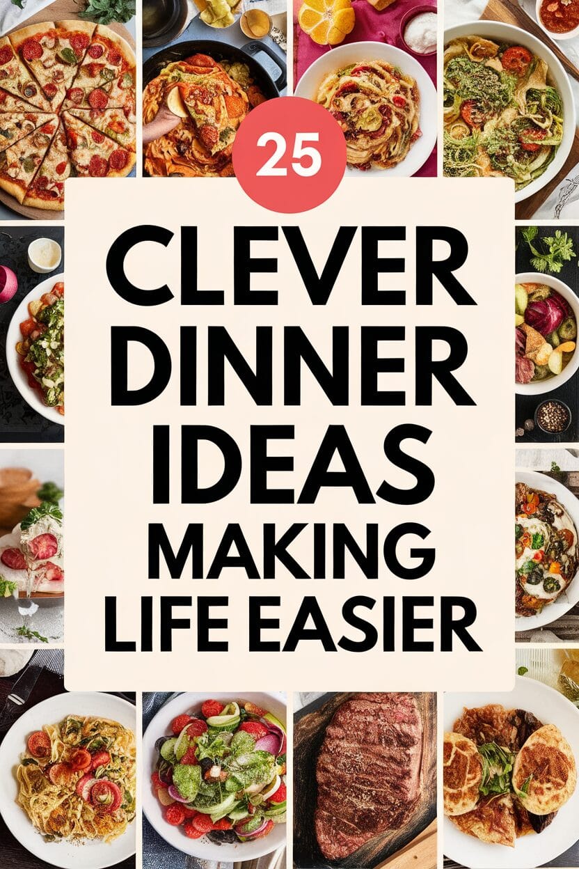 25 Clever Dinner Ideas Making Life Easier