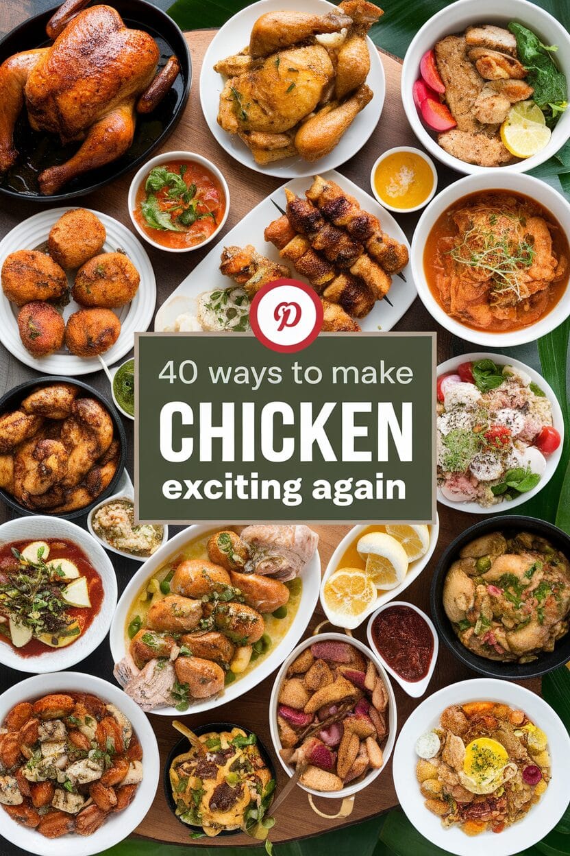 40 Ways to Make Chicken Exciting Again
