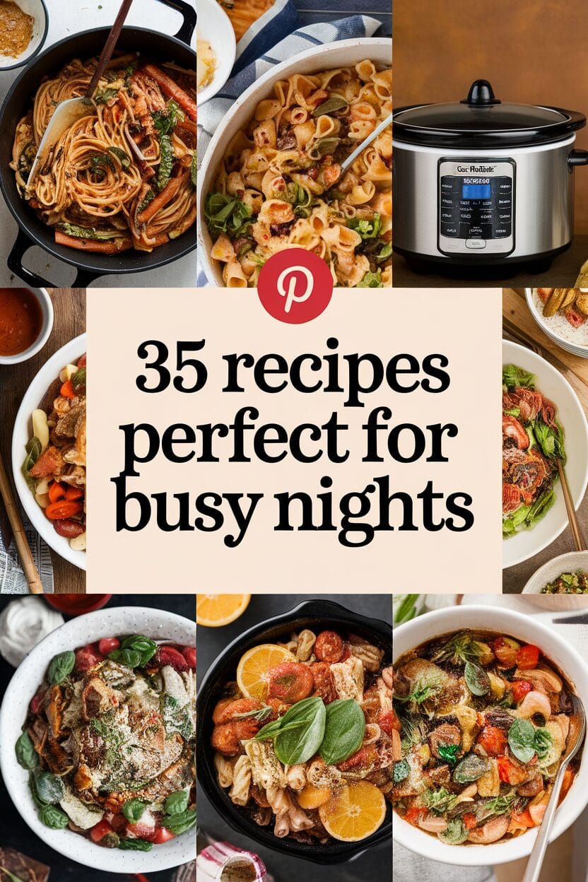 35 Recipes Perfect for Busy Nights