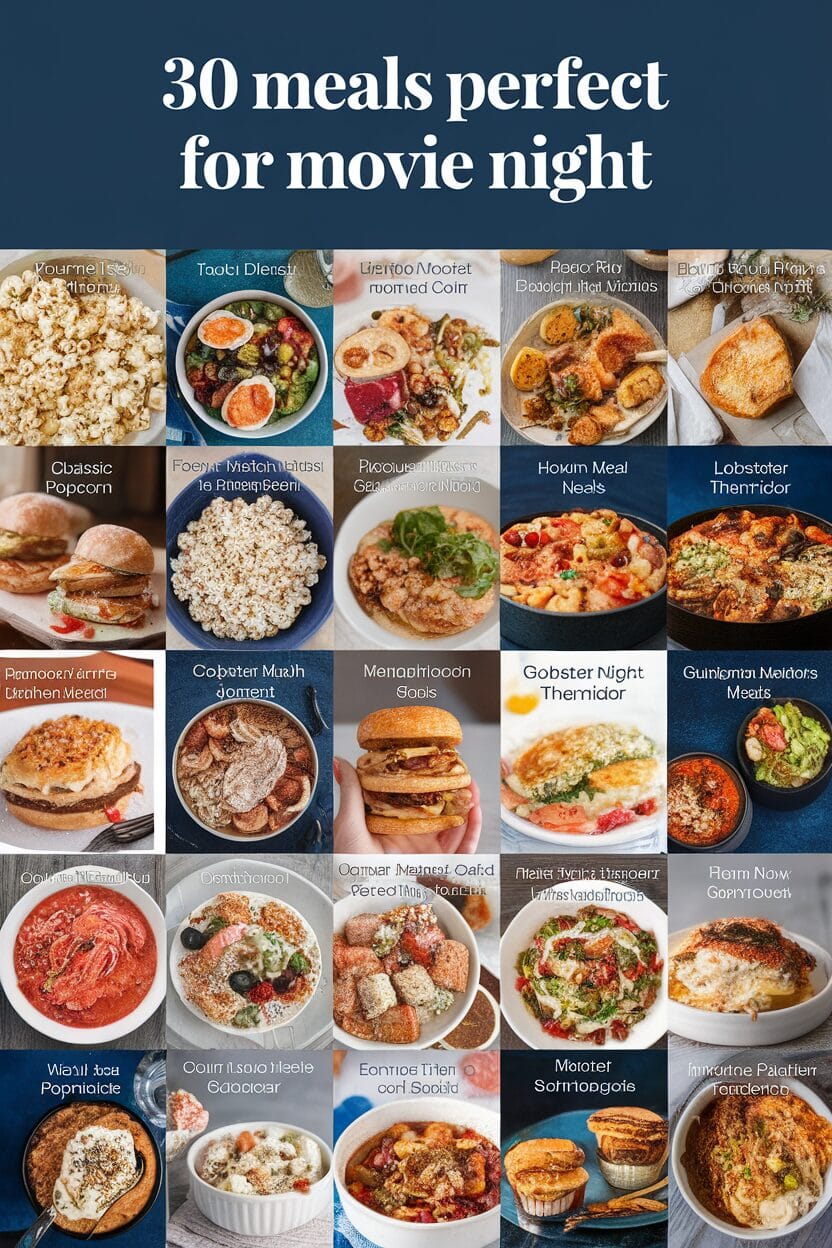 30 Meals Perfect for Movie Night