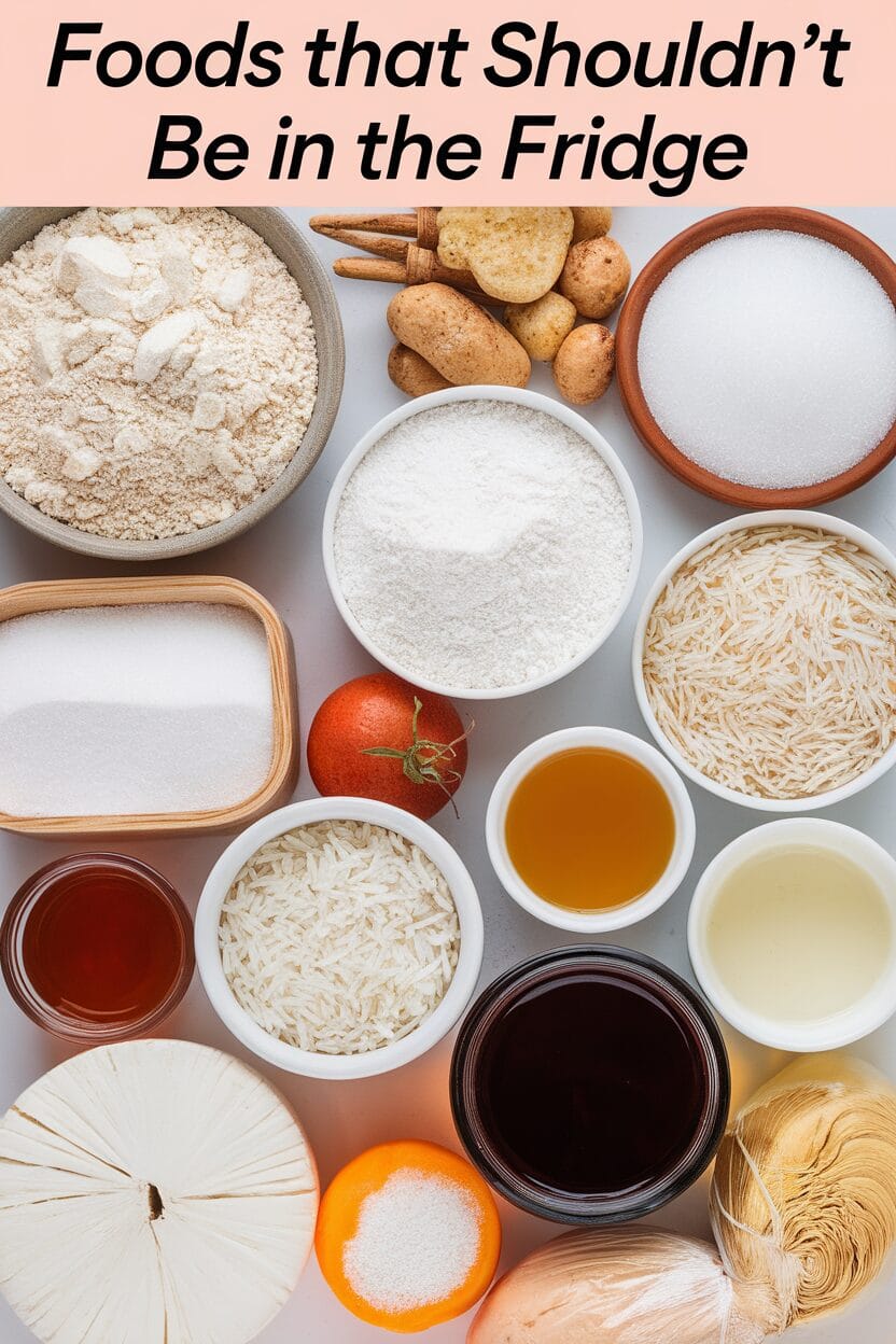 Foods That Shouldn't Be In The Fridge