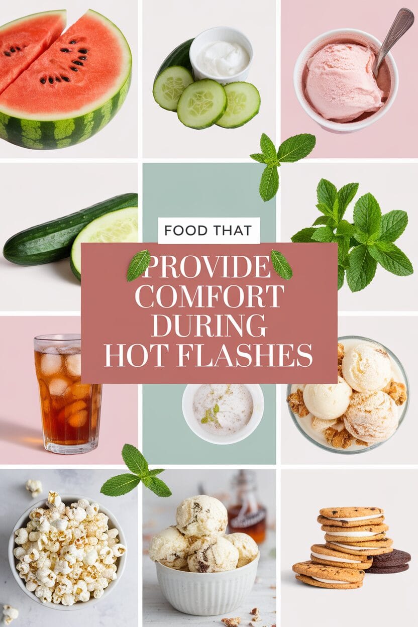Food that Provide Comfort During Hot Flashes