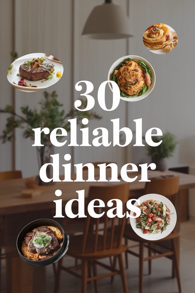 30 Reliable Dinner Ideas