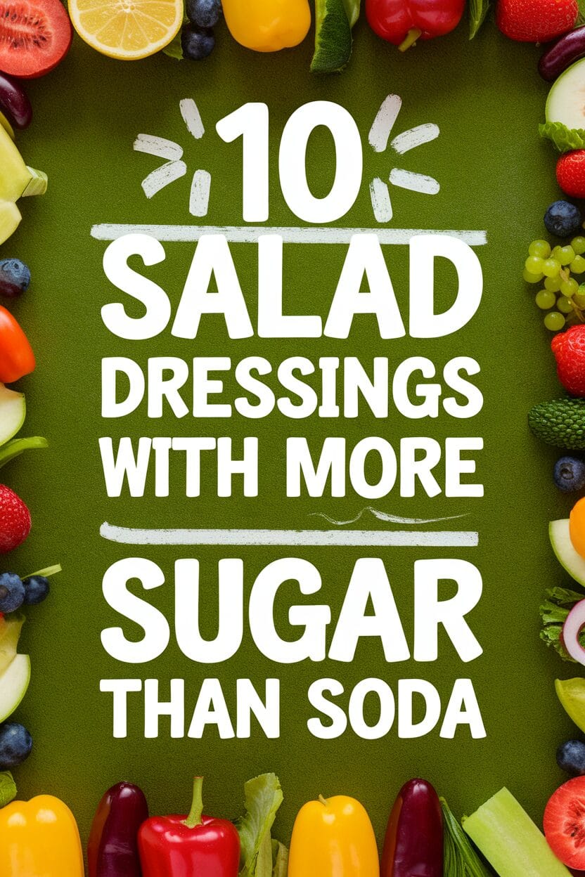 10 Salad Dressings With More Sugar Than Soda