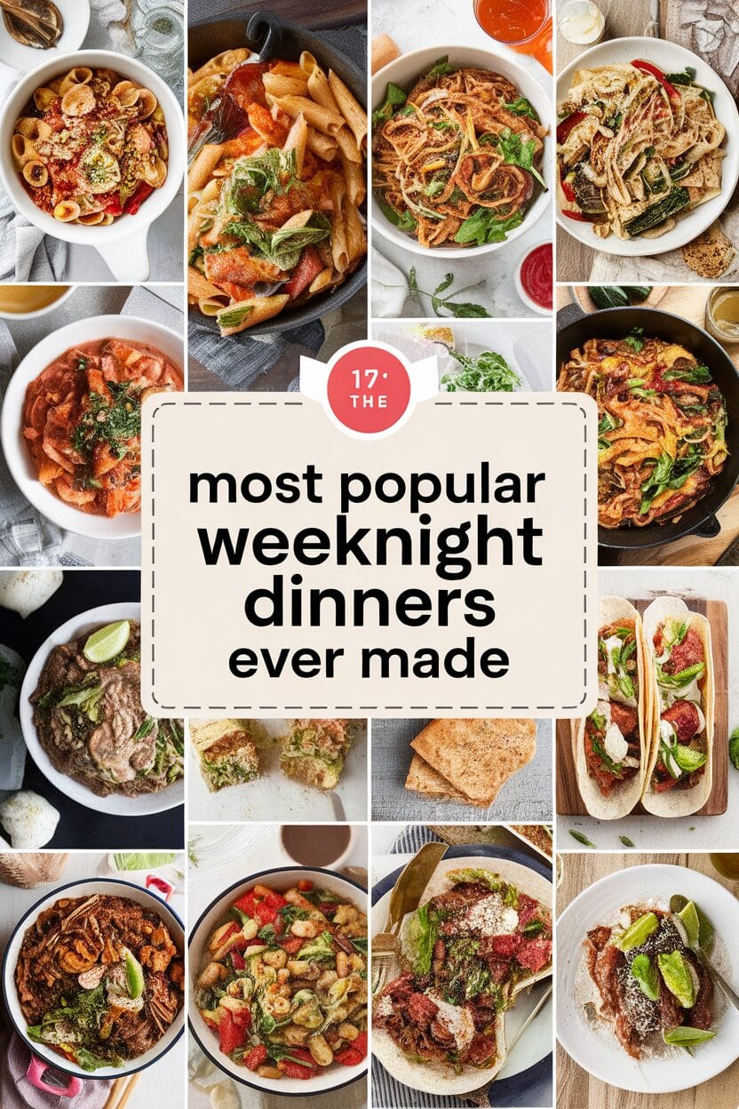 The 17 Most Popular Weeknight Dinners Ever Made