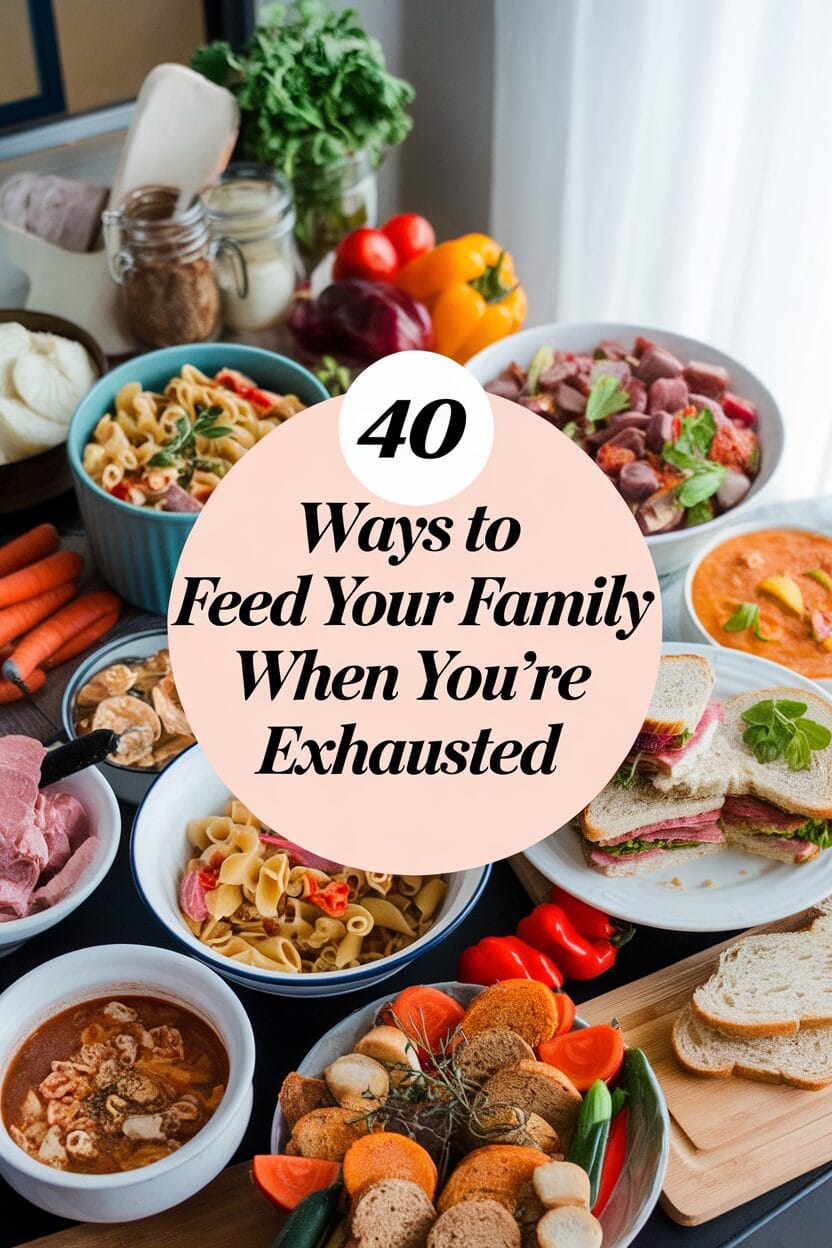 40 Ways to Feed Your Family When You're Exhausted