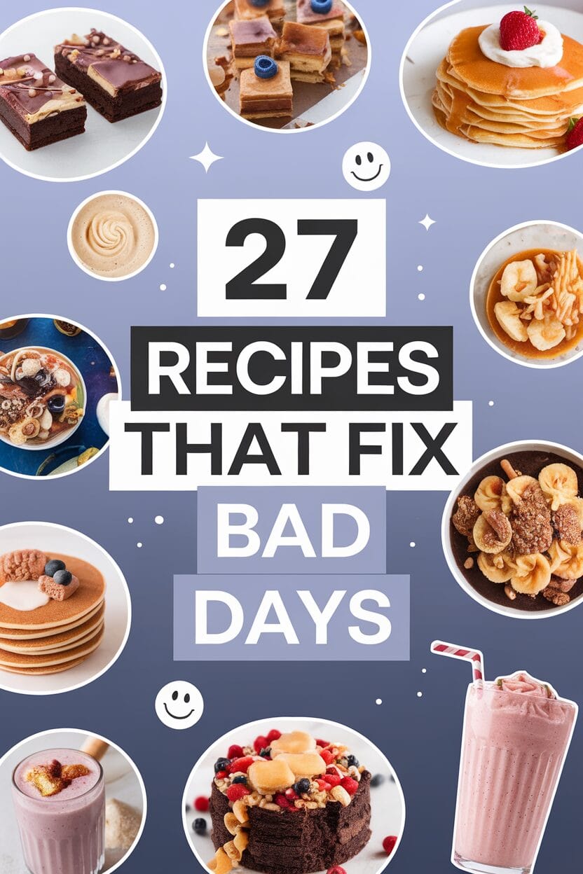 27 Recipes That Fix Bad Days