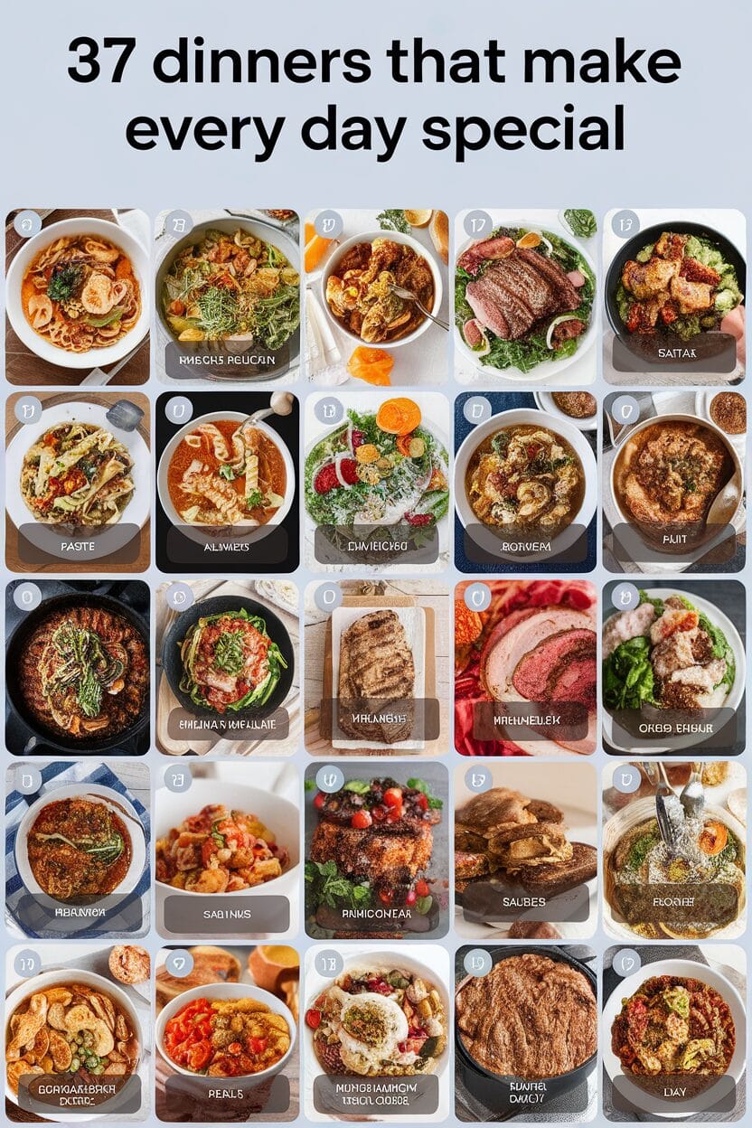 37 Dinners That Make Every Day Special