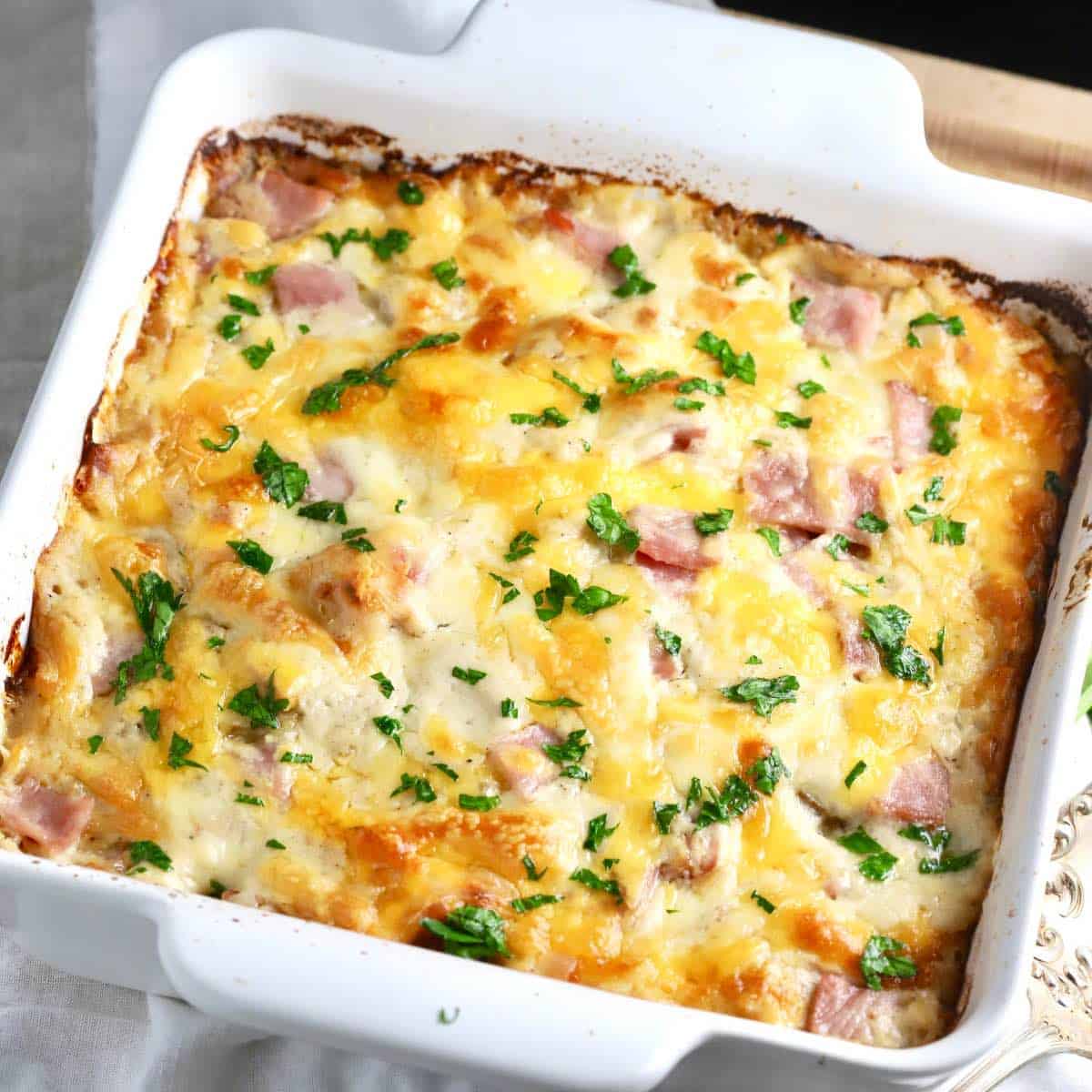 Ham and Potato Au Gratin
