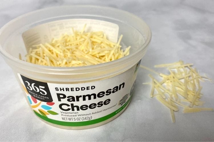 Pre-Grated Parmesan Cheese