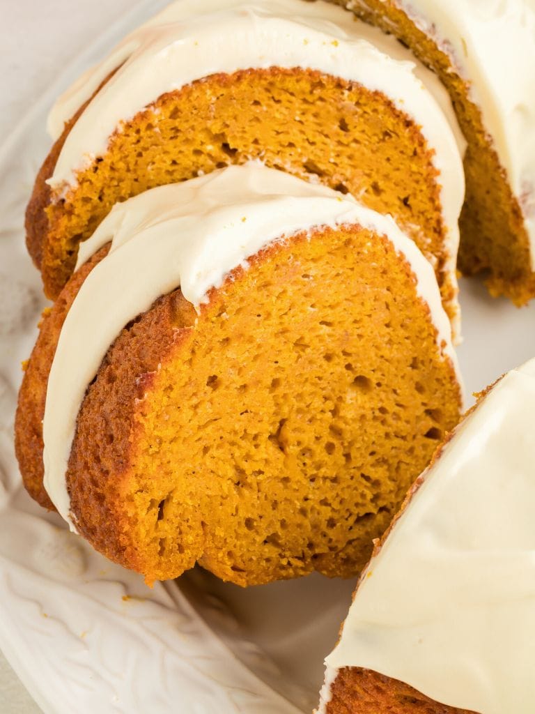 Pumpkin Spice Cake Mix Bundt Cake