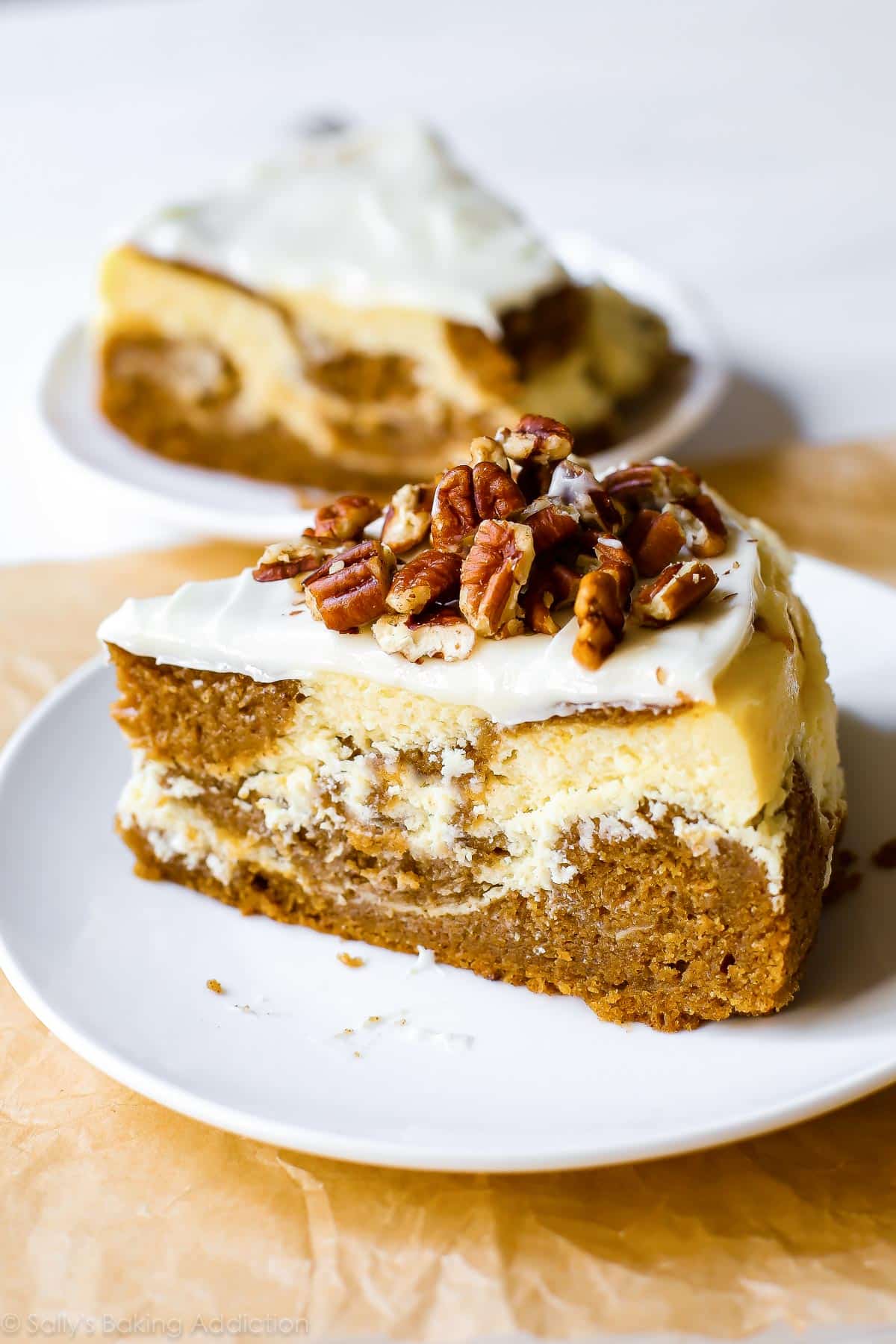 Pumpkin Cheesecake Cake