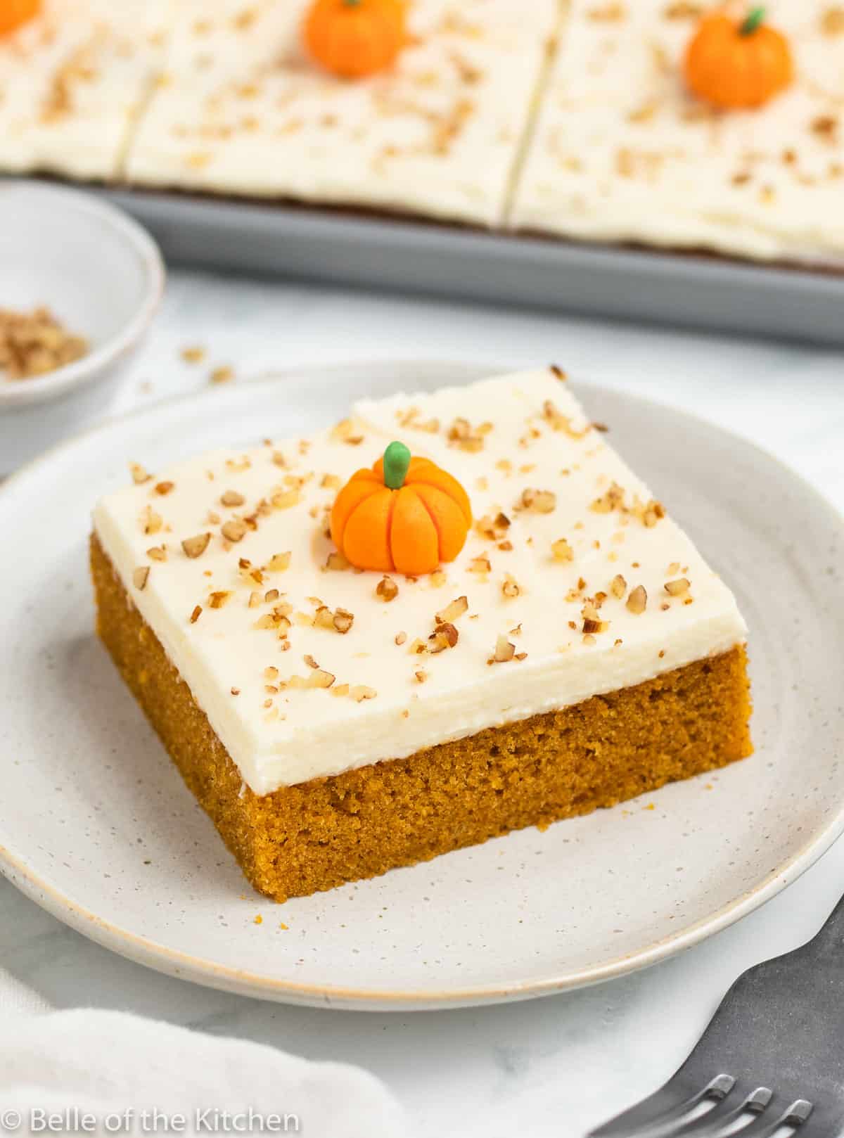 Easy Pumpkin Sheet Cake