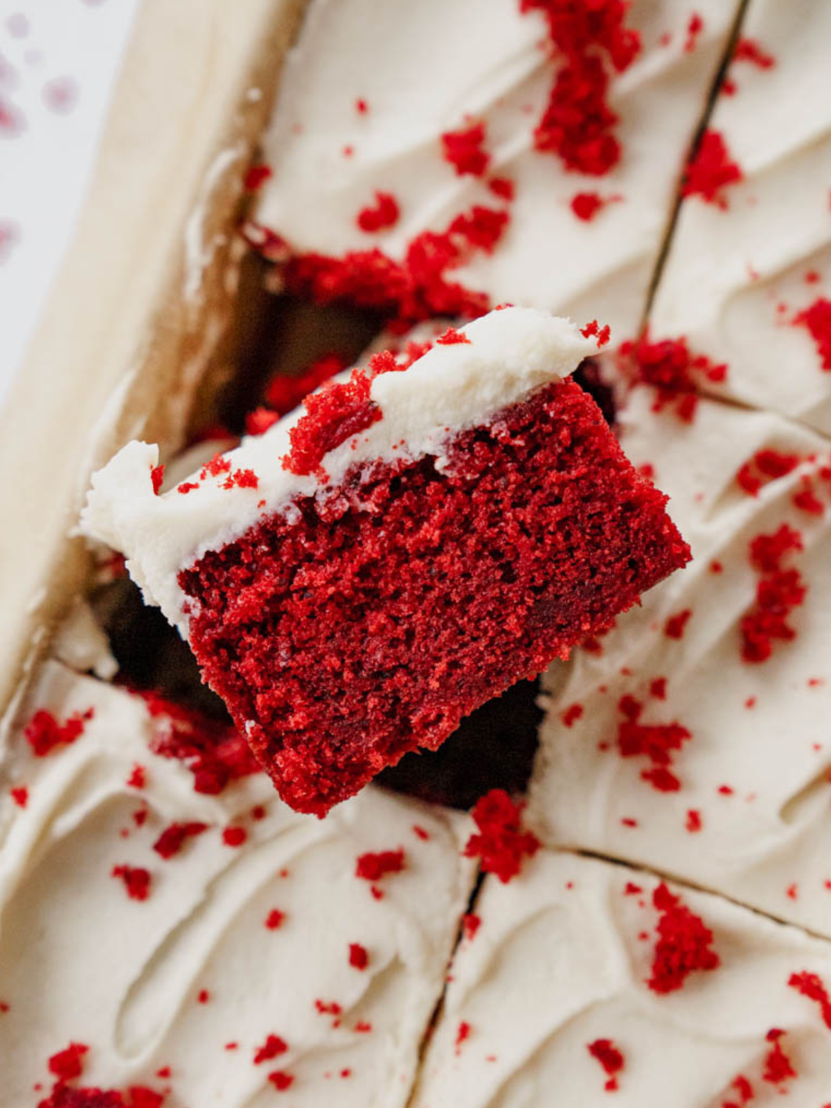 Red Velvet Sheet Cake