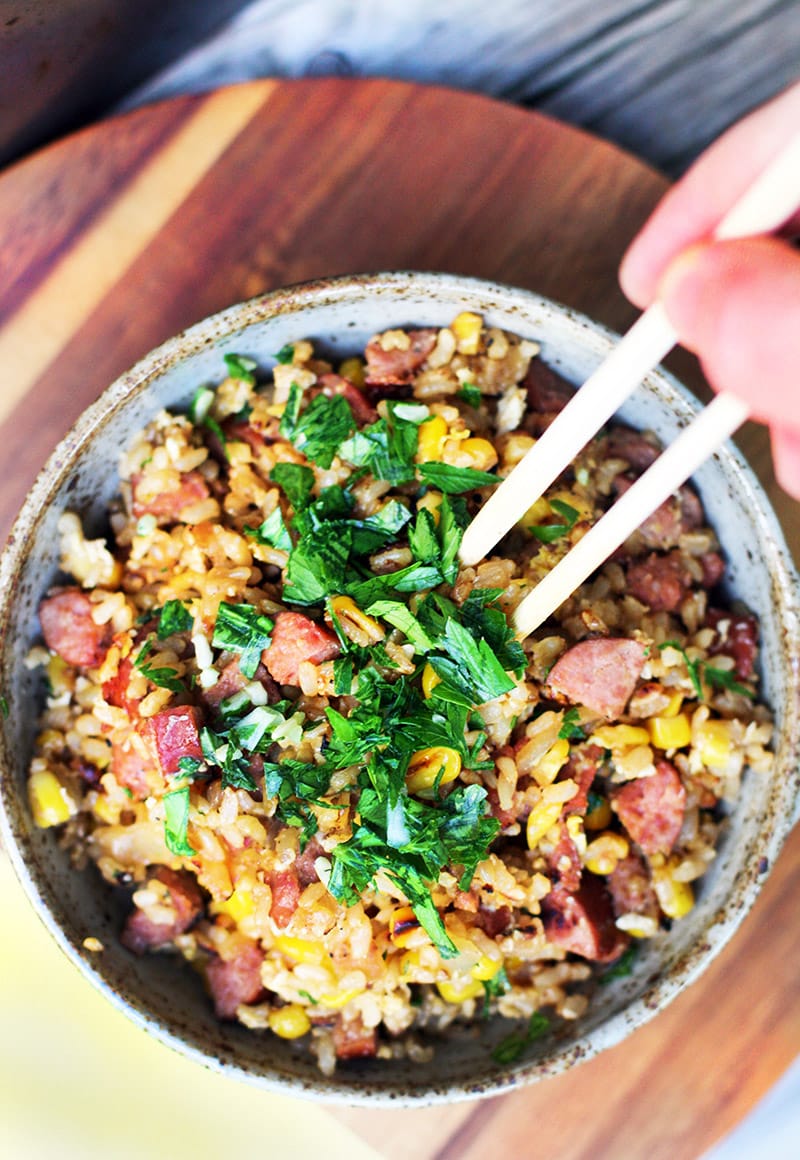 Bologna Fried Rice Recipe