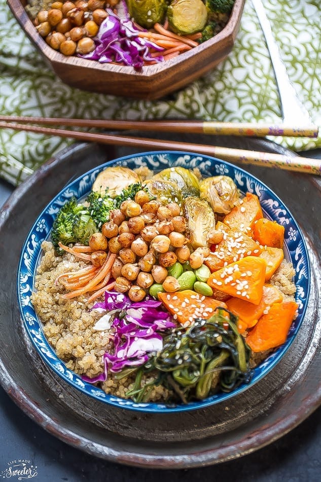 Roasted Vegetable Buddha Bowls