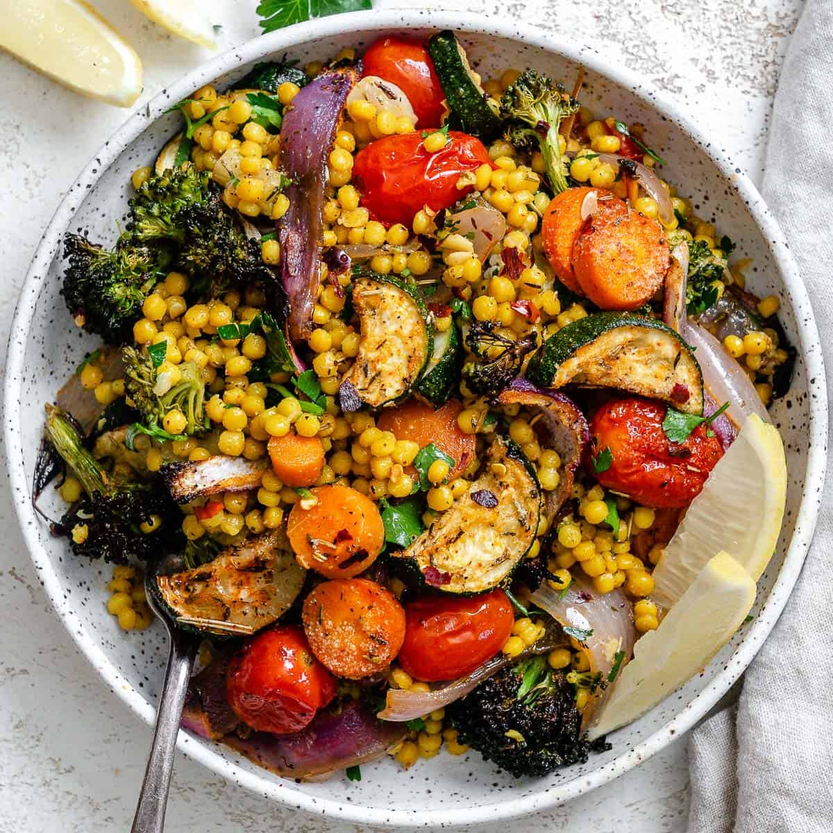 Roasted Vegetable Couscous Bowl