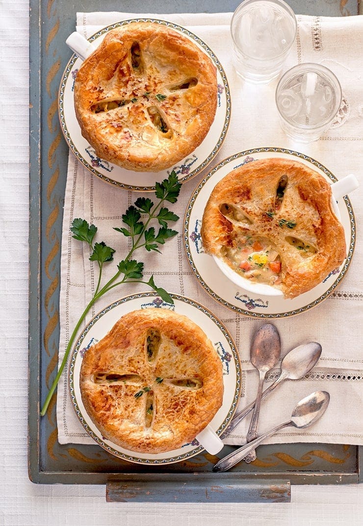 Roasted Root Vegetable Pot Pie