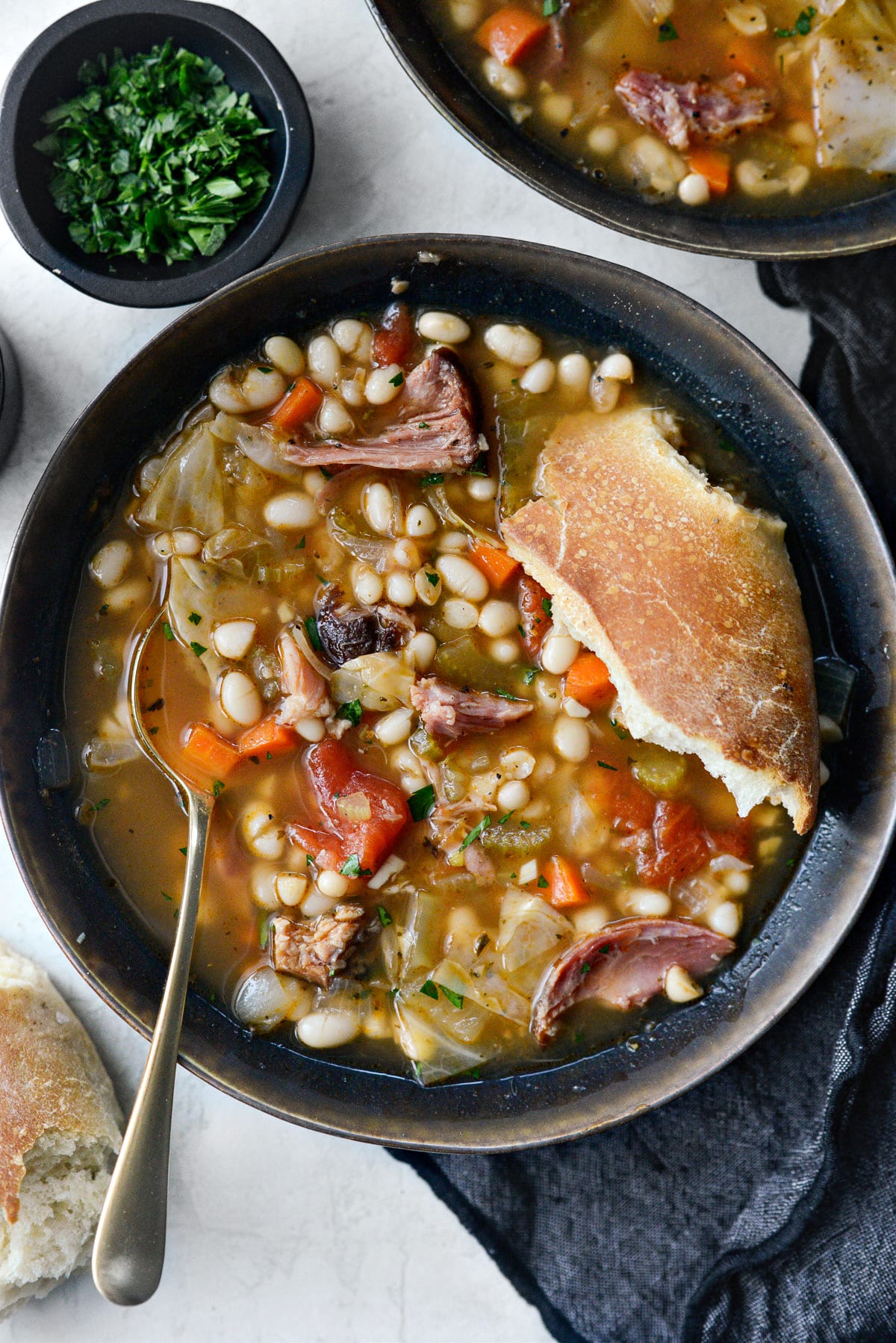 Rustic Bean Soup Recipe