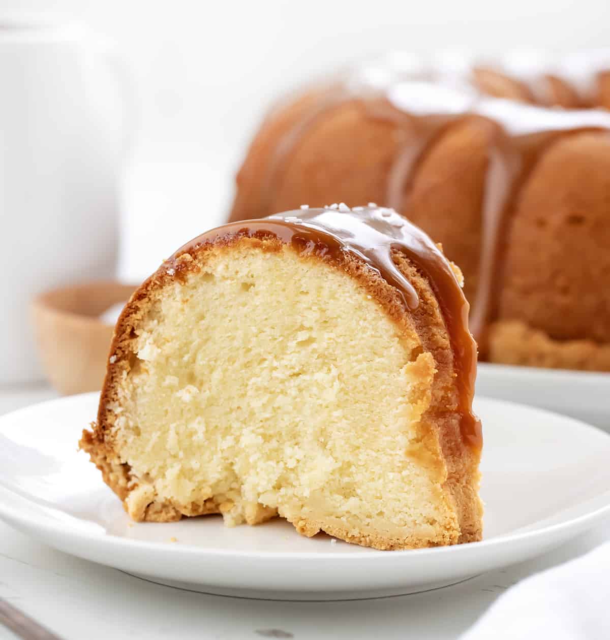 Salted Caramel Pound Cake