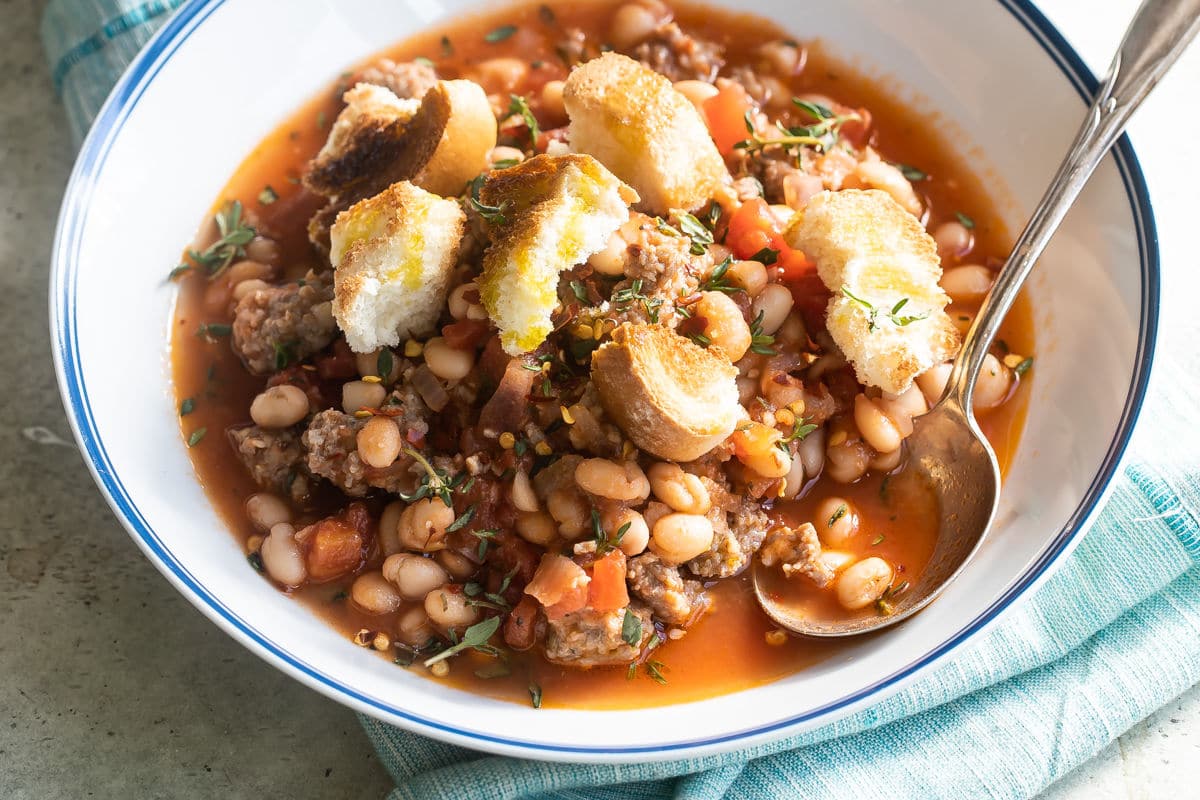 Bean and Sausage Stew