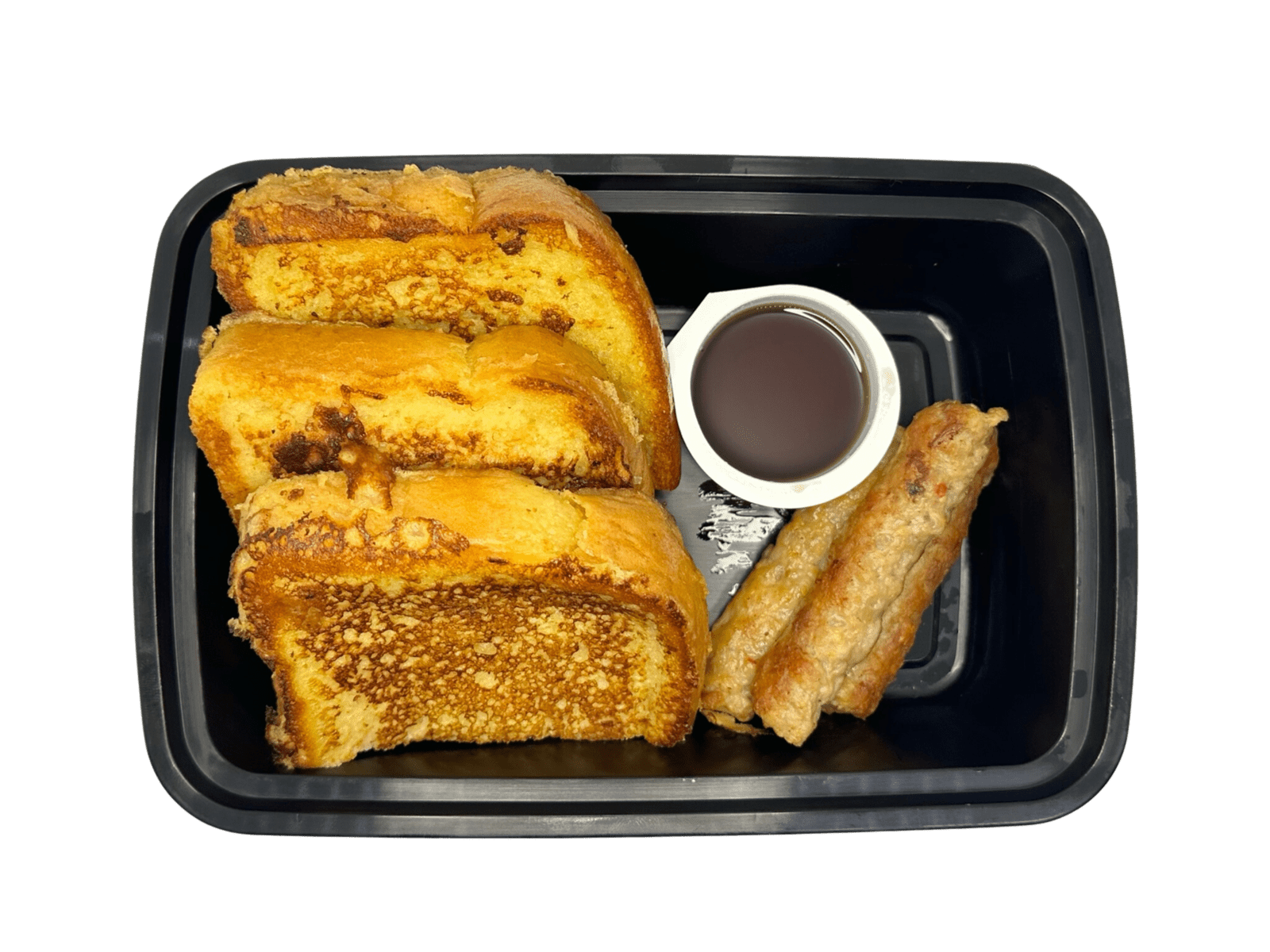 French Toast with Turkey Sausage
