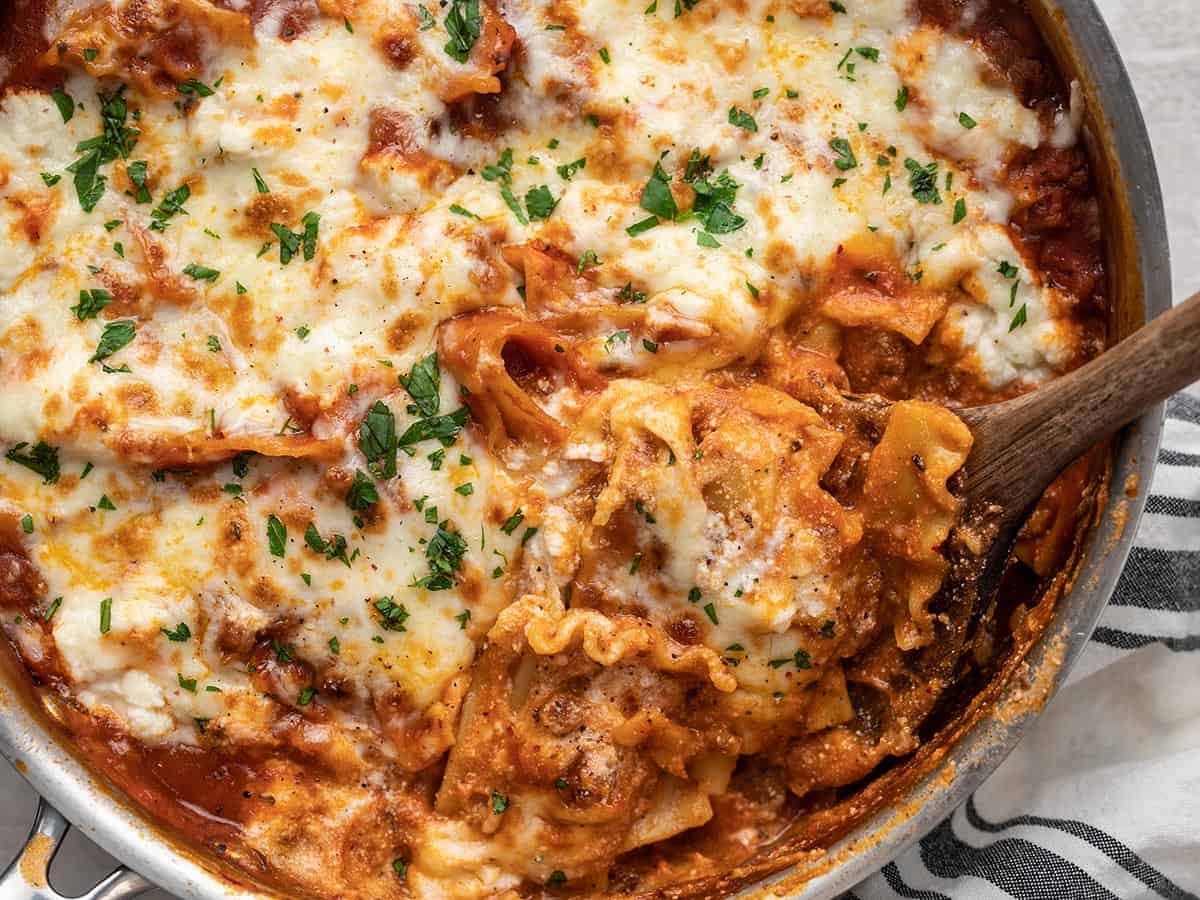 Easy Skillet Lasagna Recipe