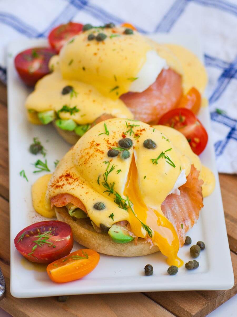 Eggs Benedict with Smoked Salmon