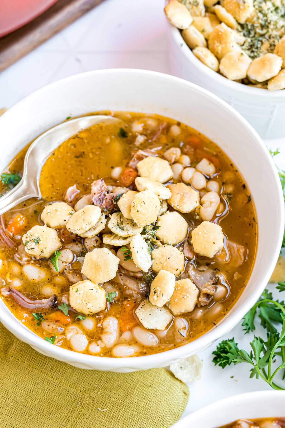 Canned Soup with Crackers Recipe