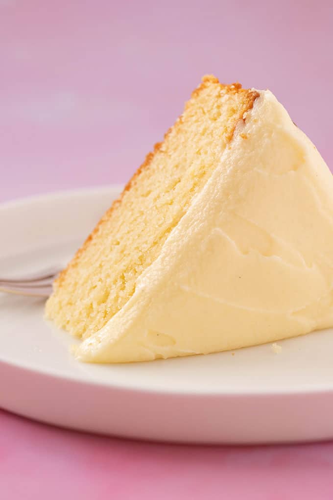 Sour Cream Vanilla Cake