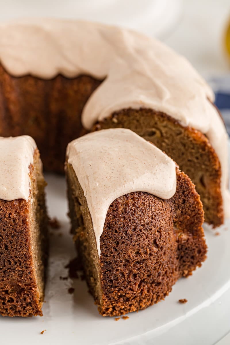 Spiced Pear Pound Cake