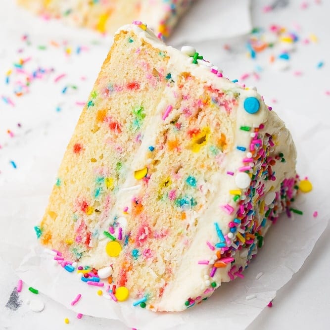 Vegan Funfetti Cake