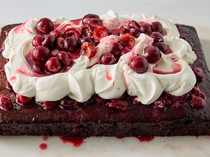 Black Forest Sheet Cake