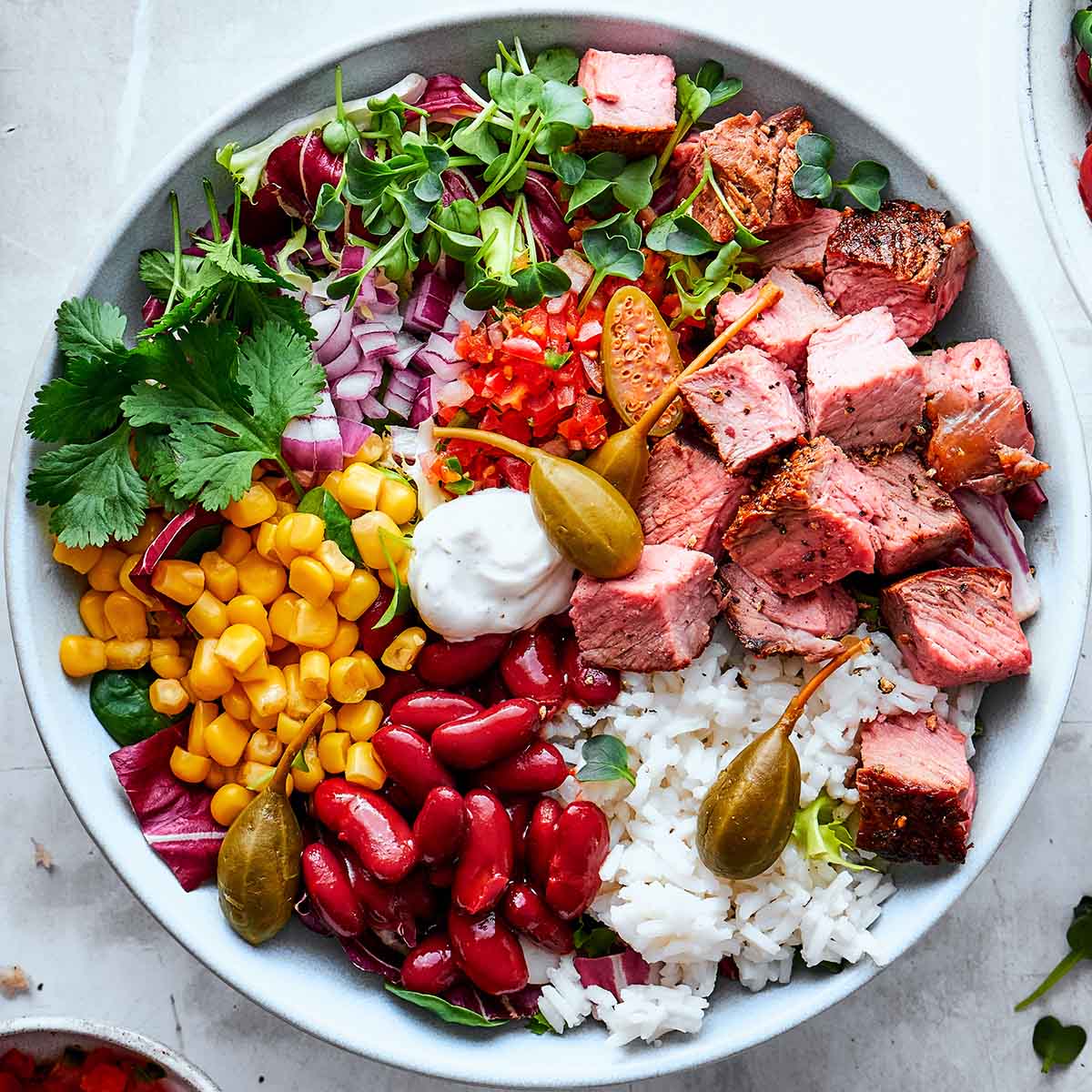 15-Minute Steak and Veggie Bowls