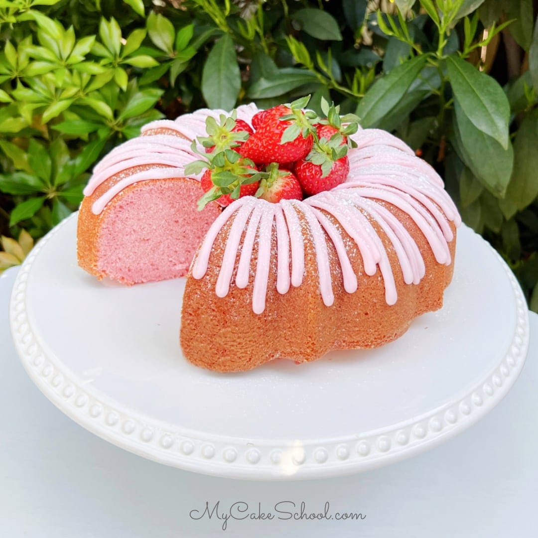 Strawberry Bundt Cake