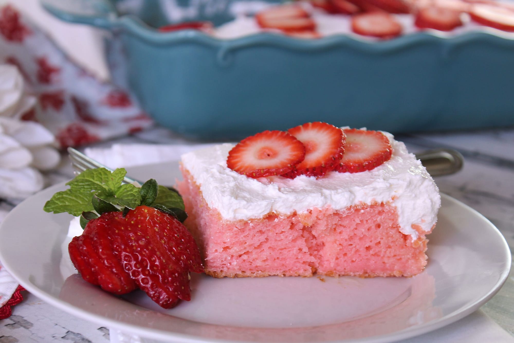 Icebox Cake Strawberry Delight