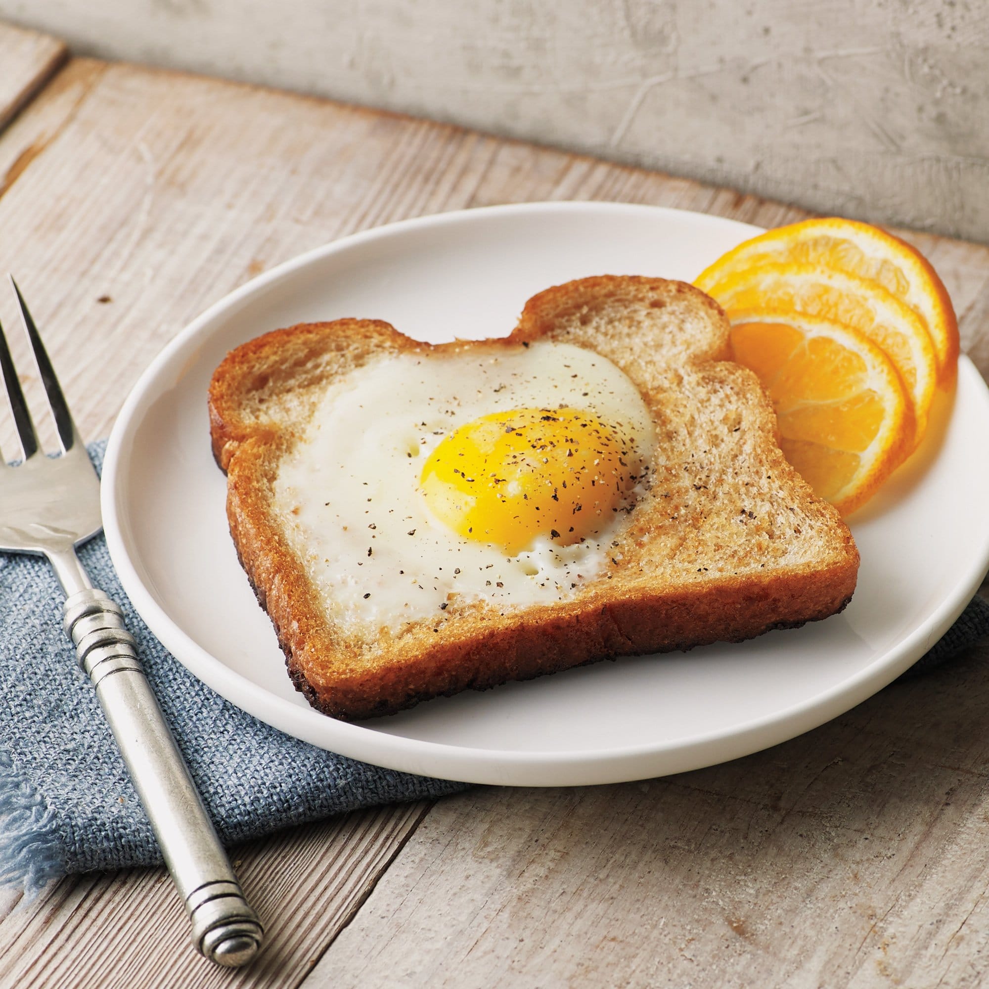 Basic Toast and Egg