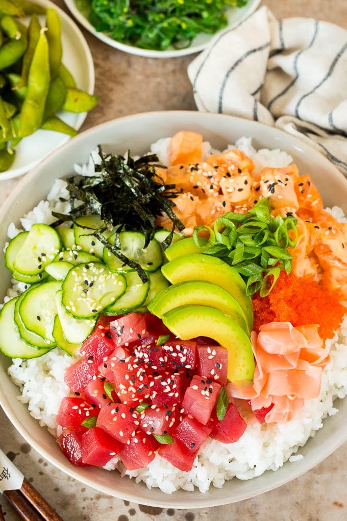 Fresh Sushi Bowl Recipe